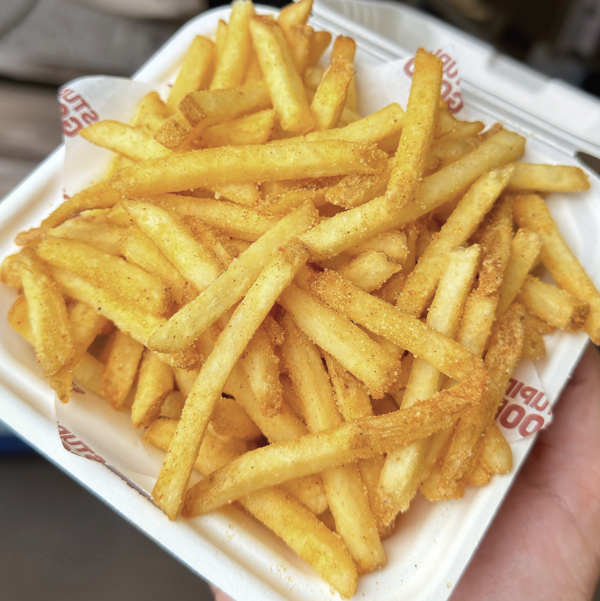 Straight up Skin on fries